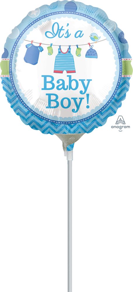 09" Shower With Love Boy Balloon