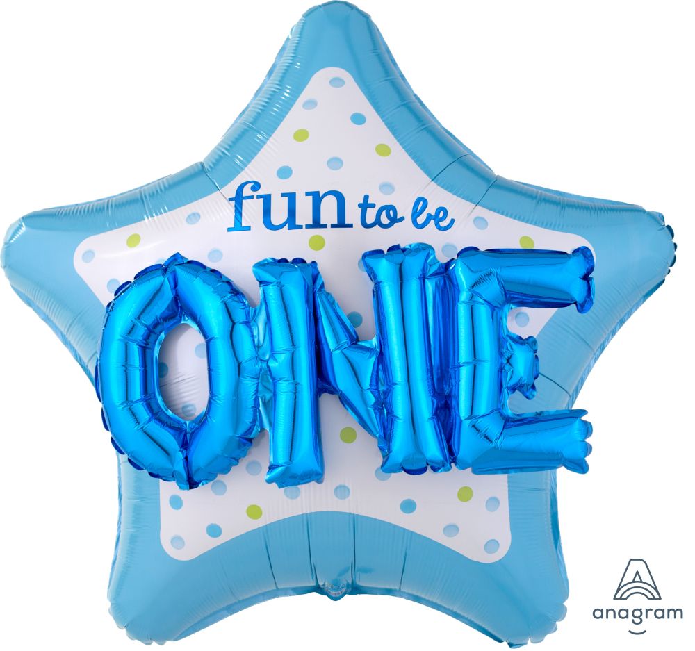 Multi-Balloon Fun to Be O-N-E Boy