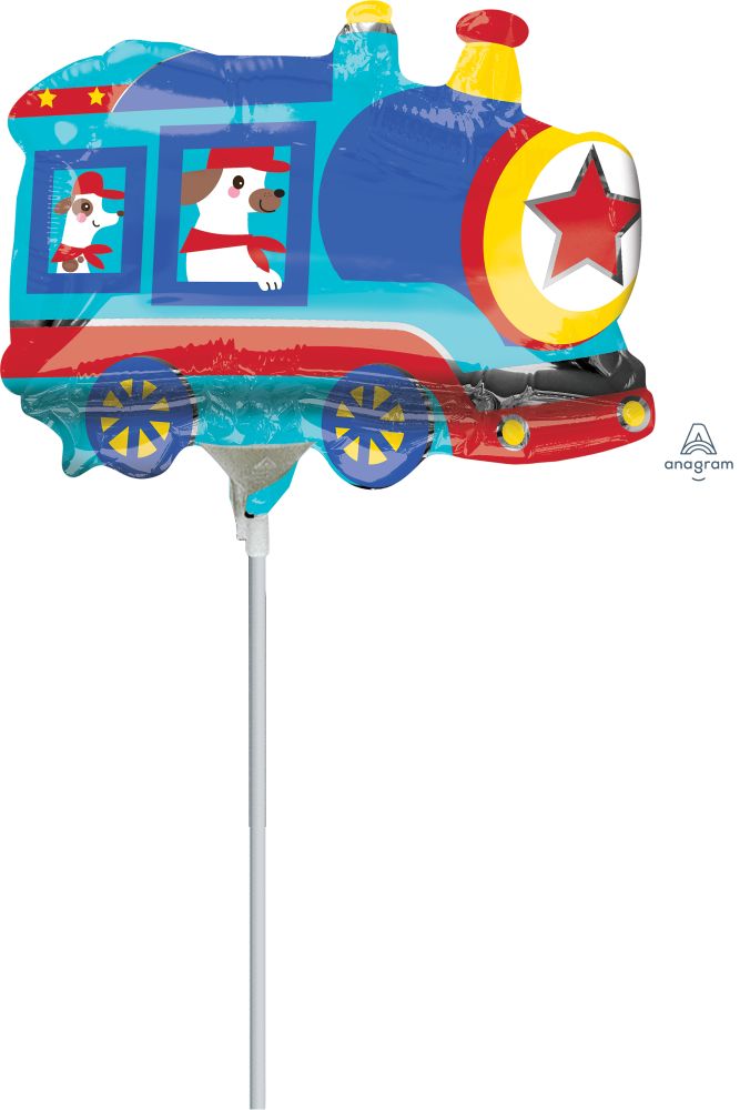 Mini Shape Happy Train Balloon
