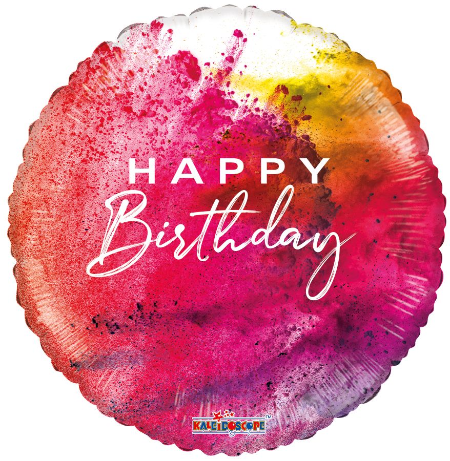 18" Birthday Festival Balloon