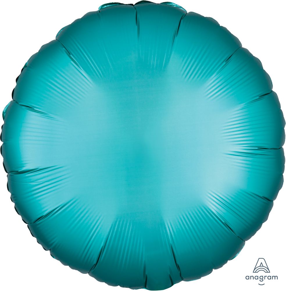 18" Satin Luxe Jade Circle Balloon