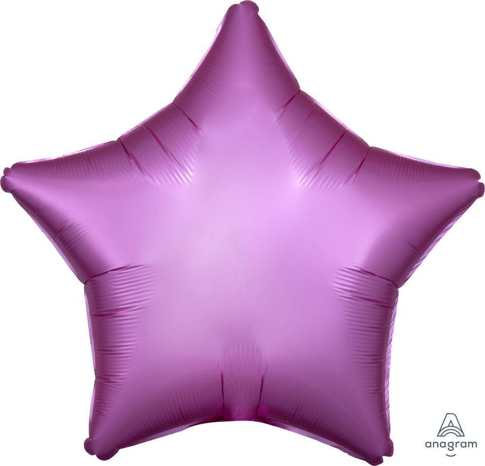 18" Satin Luxe Flamingo Star (non-packaged) Balloon