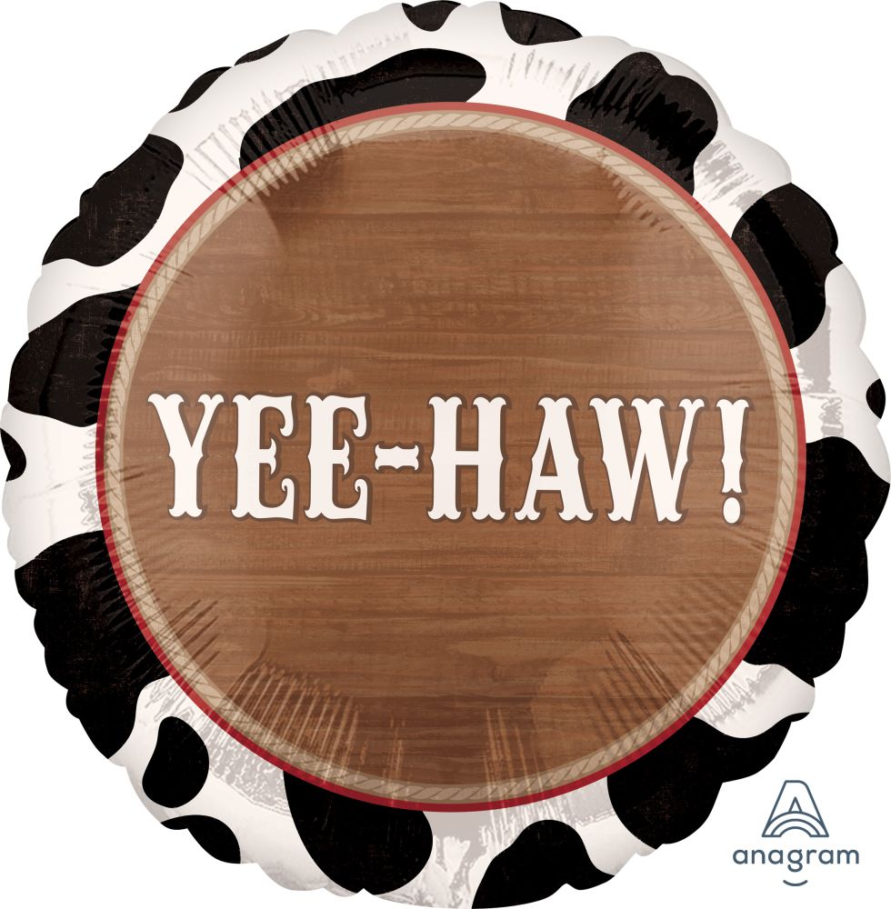 18" Yeehaw Balloon