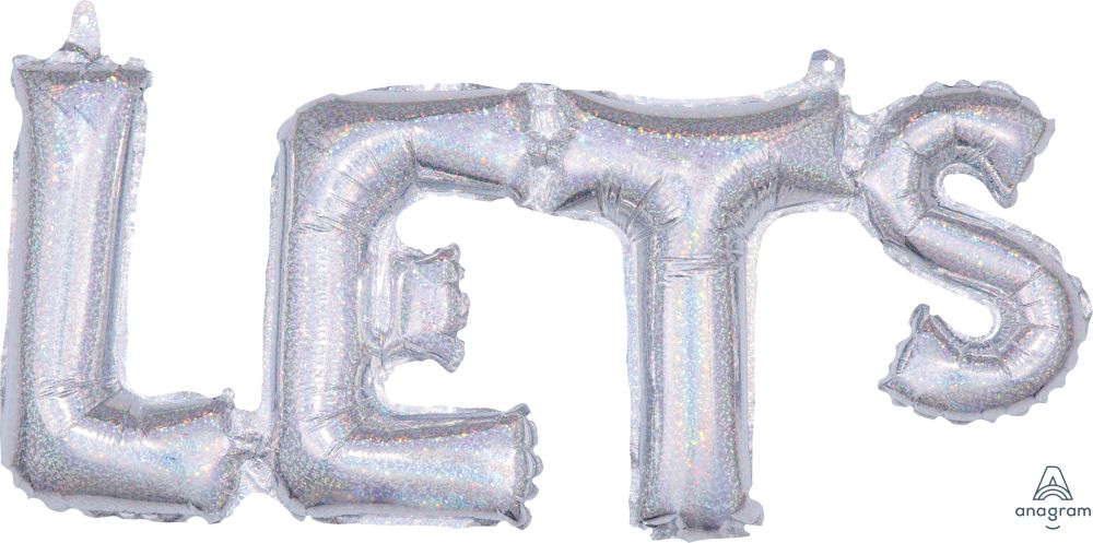 Phrase Let's Holographic Balloon