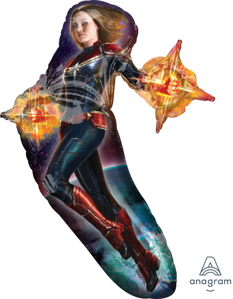 SuperShape Captain Marvel Balloon
