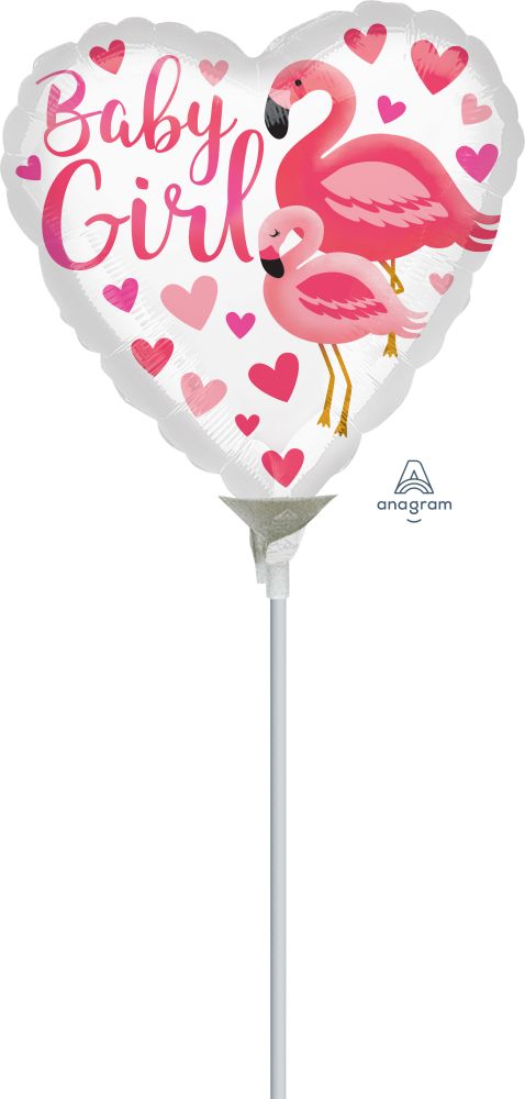 04" Flamingo Baby Girl Balloon