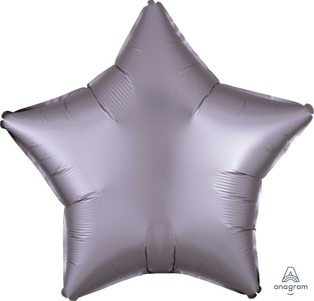 18" Satin Luxe Greige Star (non-packaged) Balloon