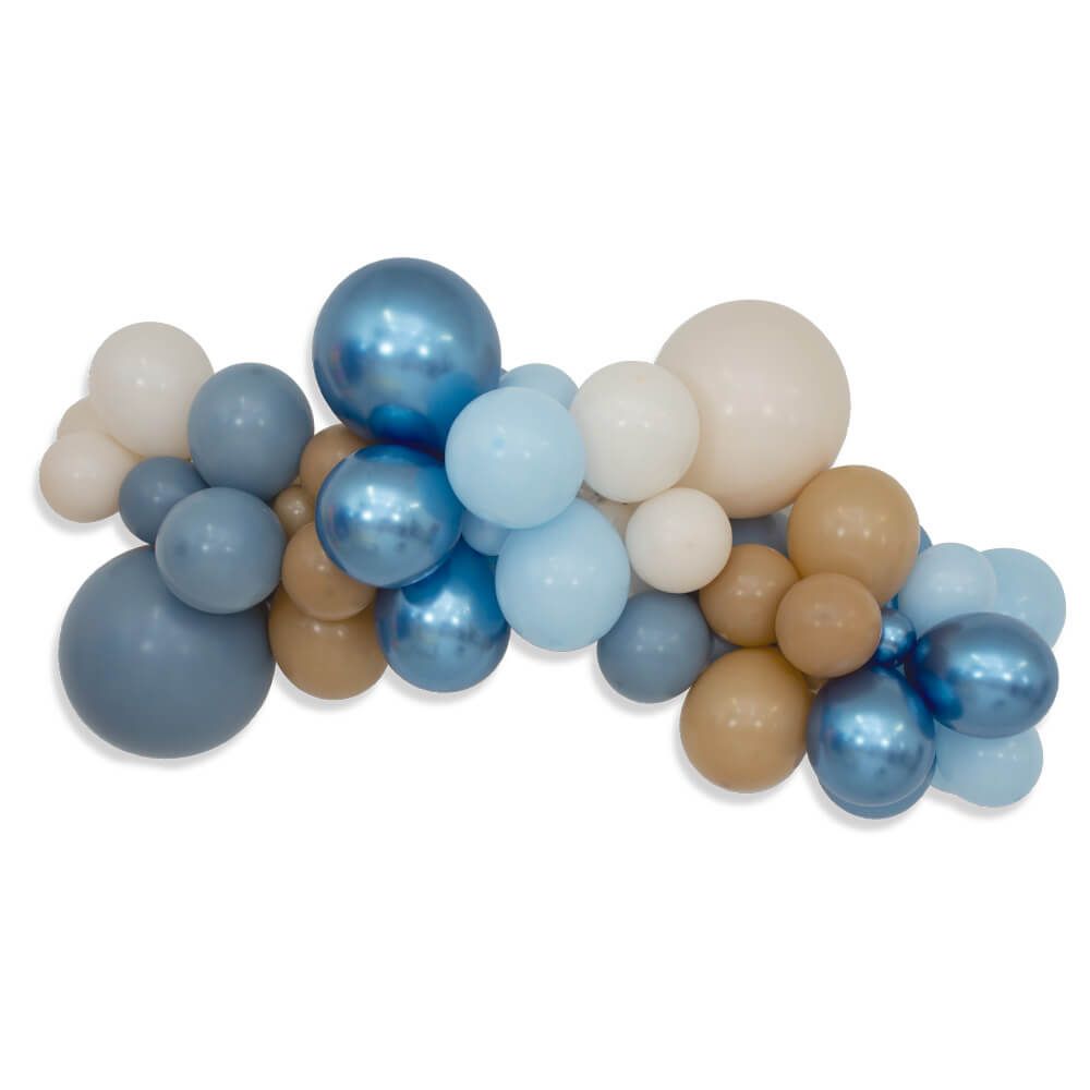 Balloon Garland Kit Charming Blue