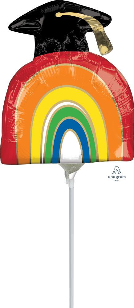 MiniShape Grad Rainbow Balloon