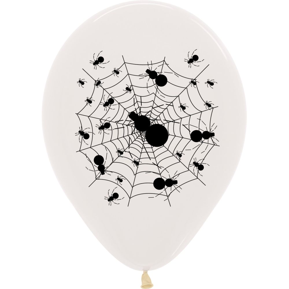 11" Spider Crystal Clear (50pcs) Balloons