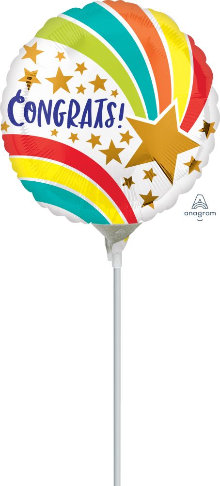09" Congrats Shooting Star Balloon