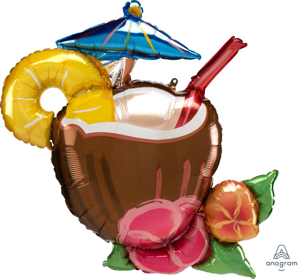 SuperShape Coconut PiÃ±a Colada Balloon