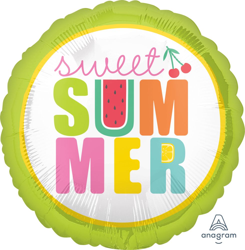18" Tutti Frutti Summer Balloon