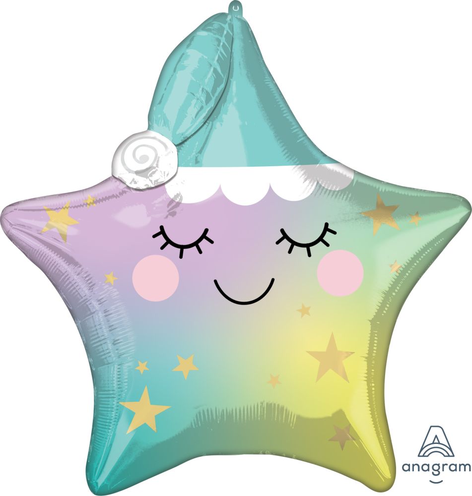 Multi-Balloon Sleepy Little Star