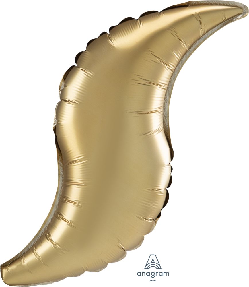 Curve 19" Satin Gold Balloon