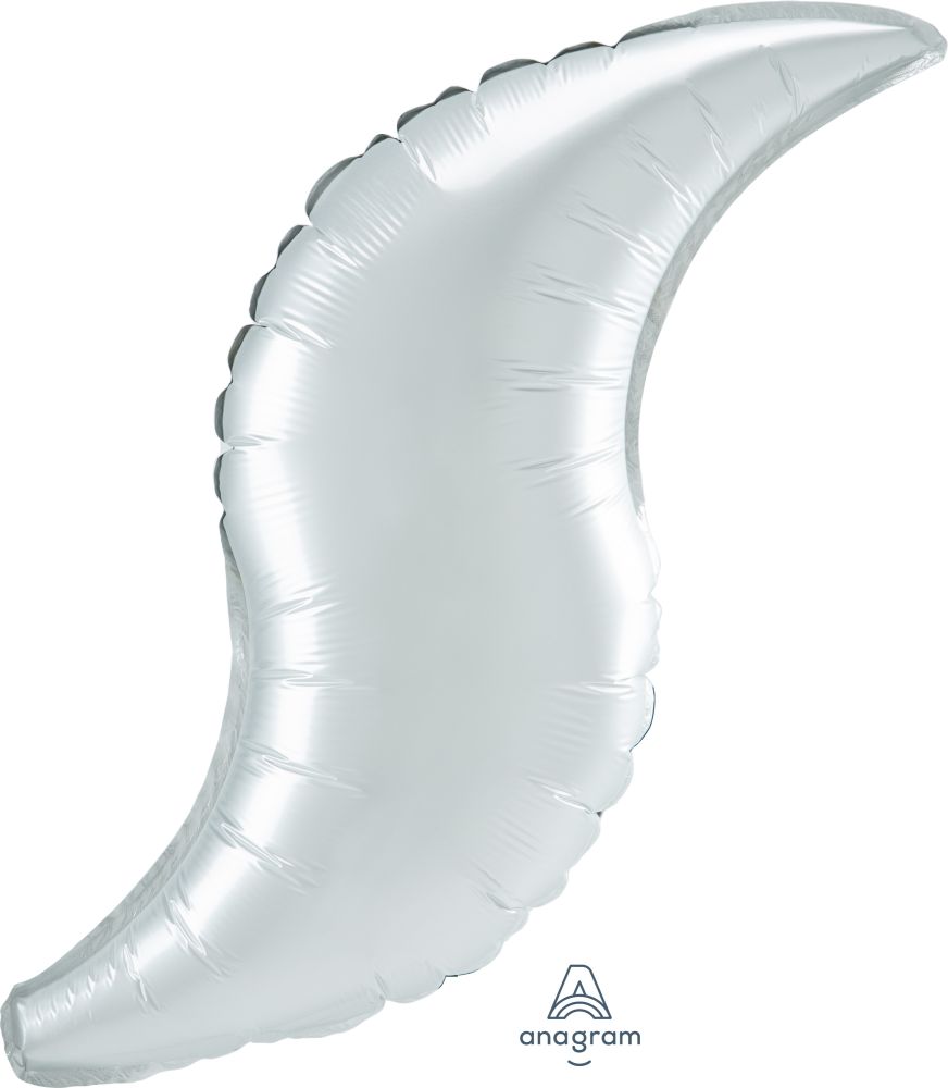 Curve 42" Satin White Balloon