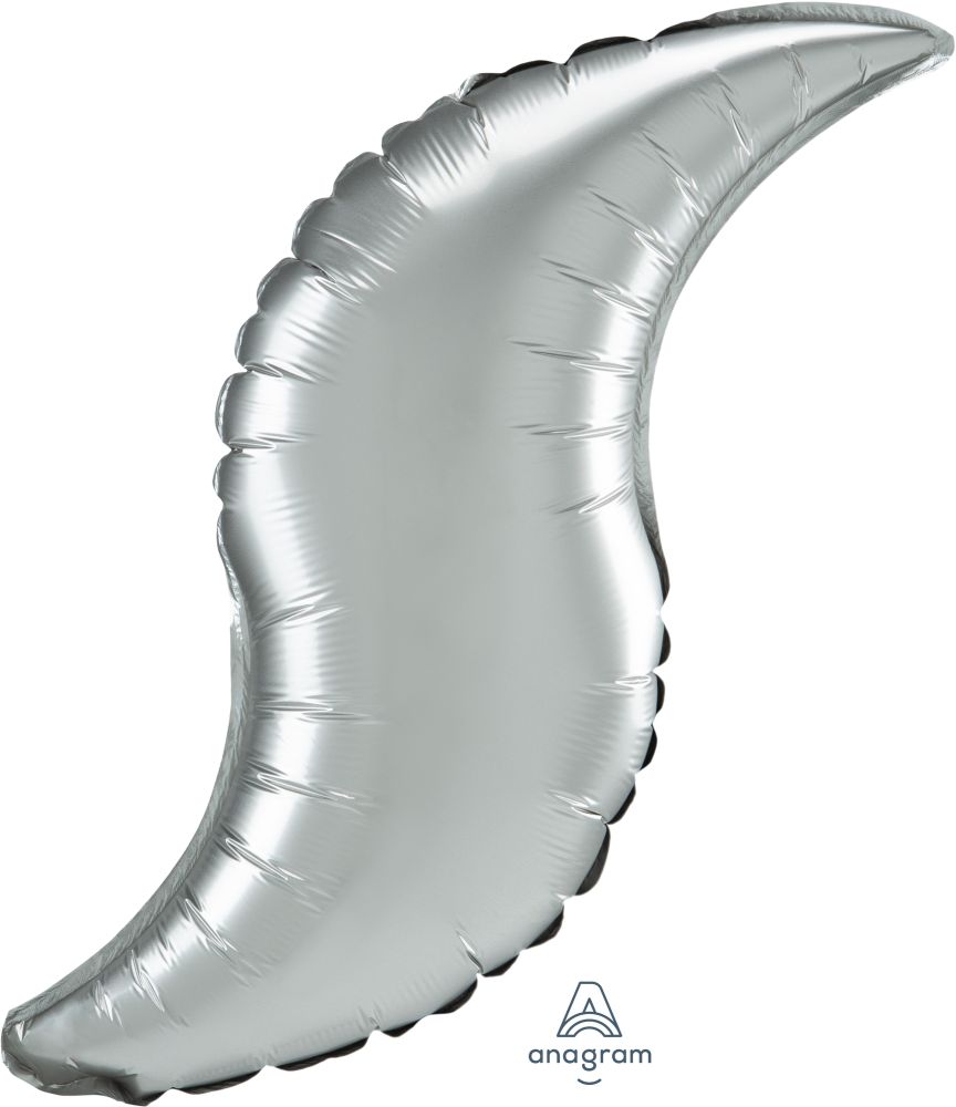 Curve 42" Platinum Silver Balloon