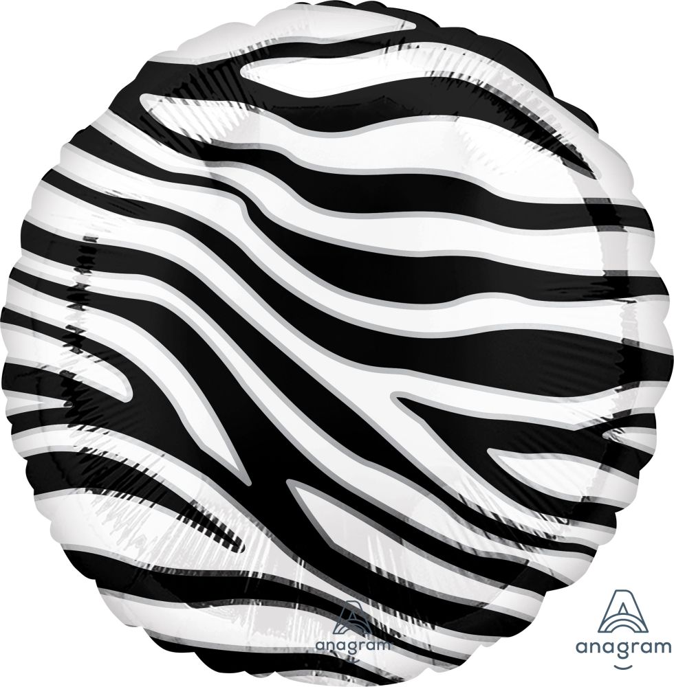 18" Zebra Print Balloon