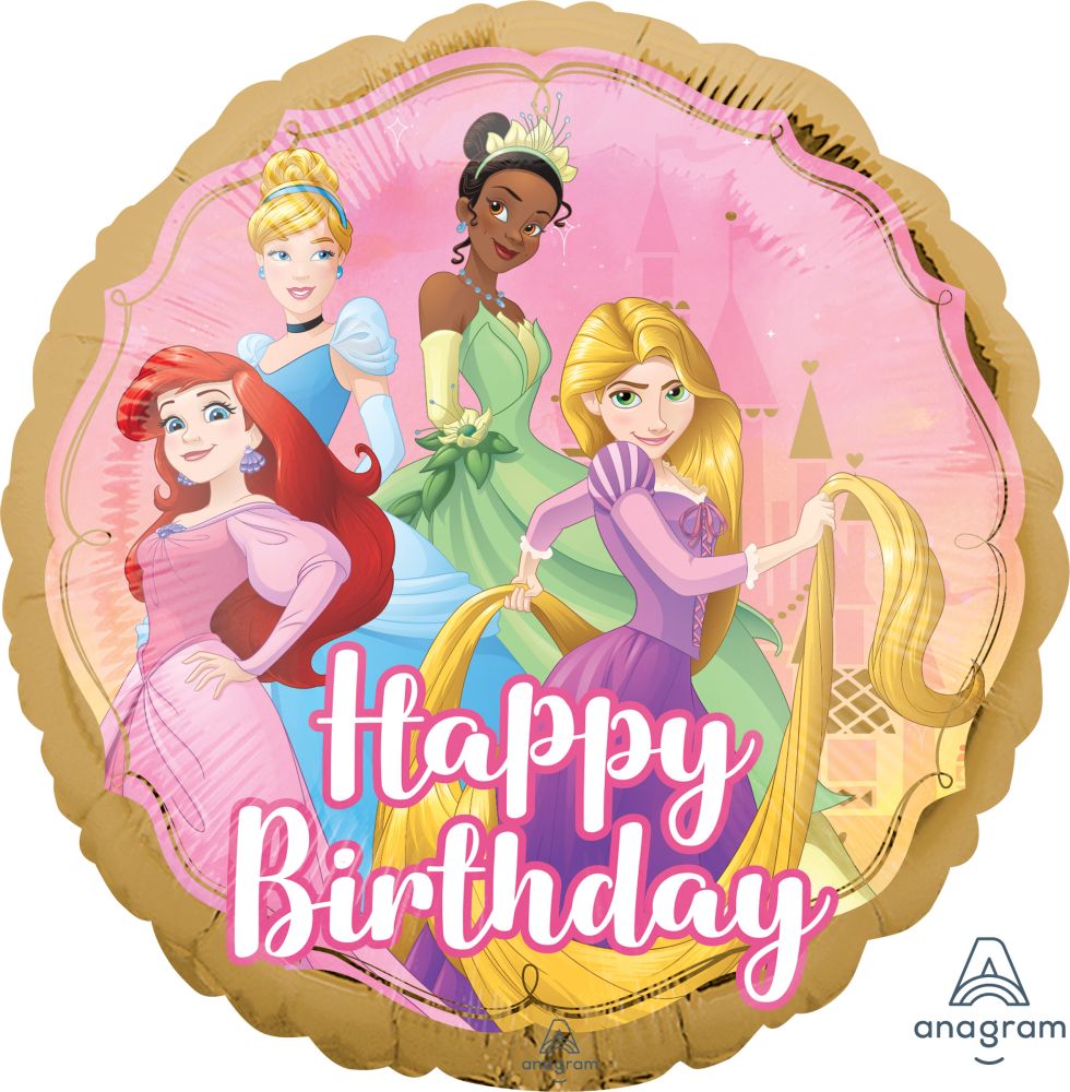 18" Princess Once Upon A Time Birthday Balloon