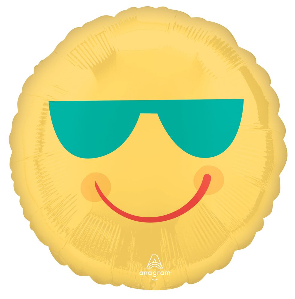 Standard Yellow Smiles Balloon