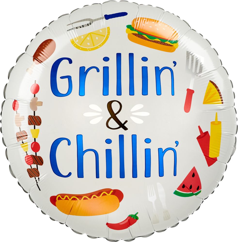 18" Summer Grilln' Balloon