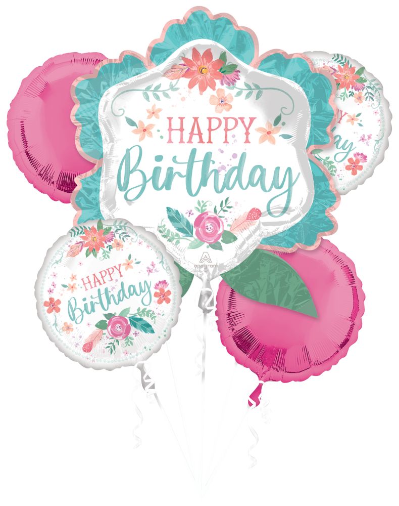 Balloon Bouquet Free Spirit Birthday