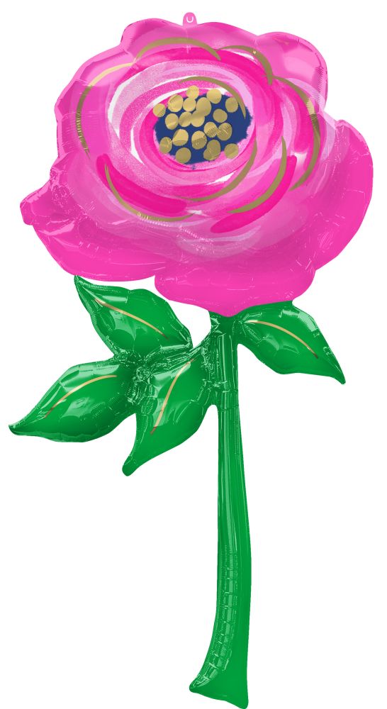 Multi-Balloon Pink Flower