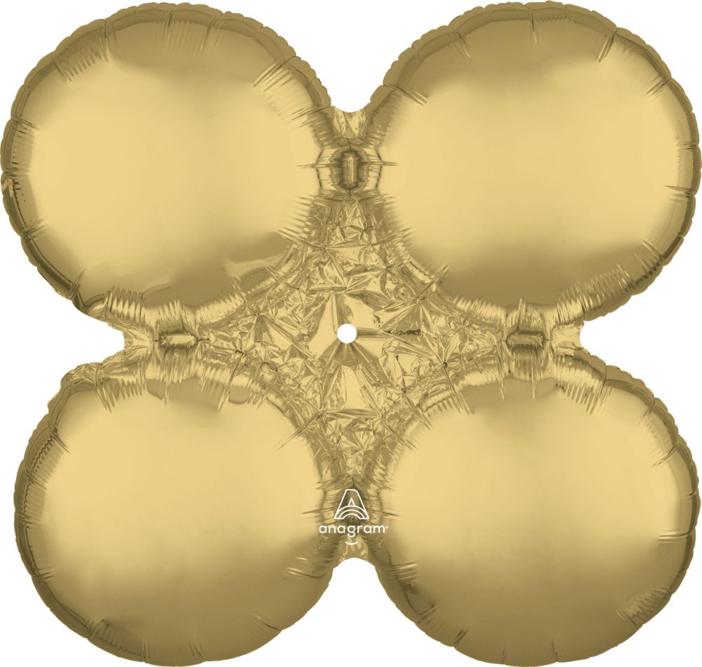 16" MagicArch White Gold Balloon