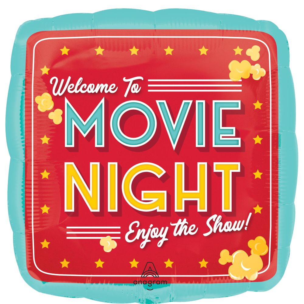 Standard Movie Night Balloon