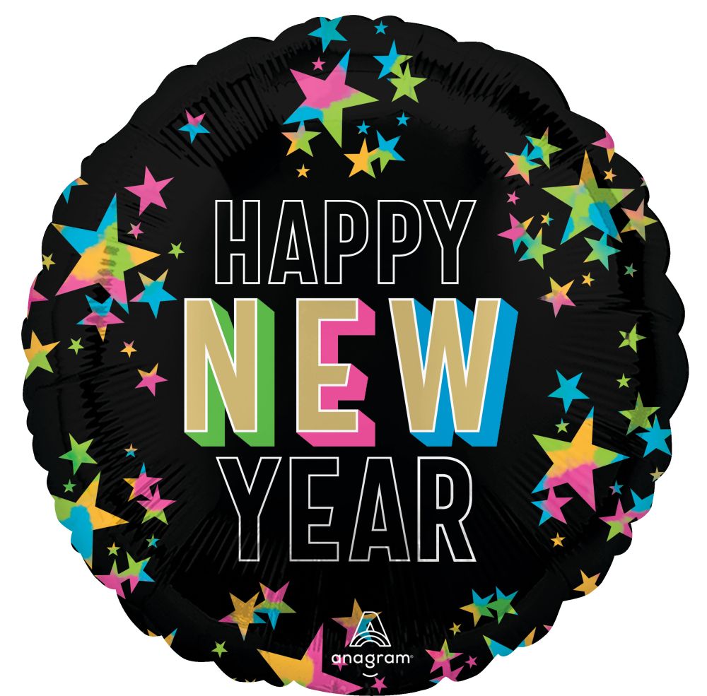 Standard New Year Glow Balloon