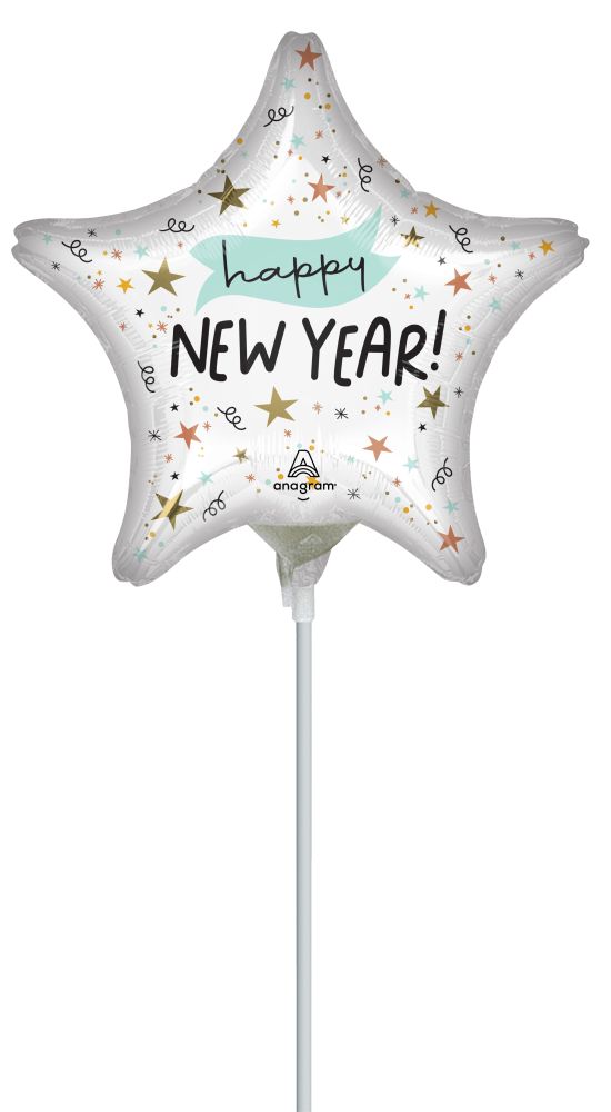 09" New Year Star Balloon