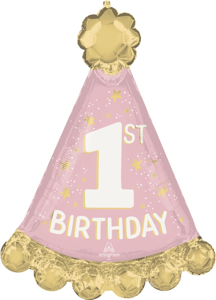 SuperShape Little Miss One-derful 1st Birthday Balloon