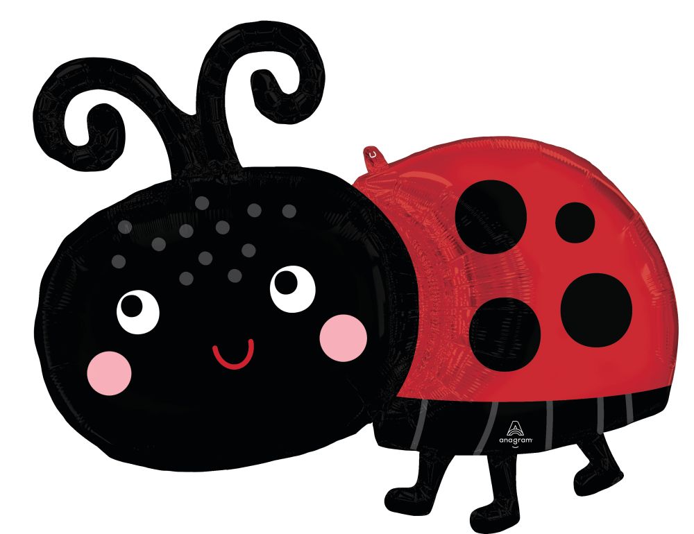 SuperShape Happy Ladybug Balloon