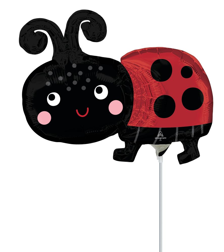 Minishape Happy Ladybug Balloon