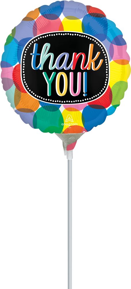 09" Bubbly Thank You Balloon