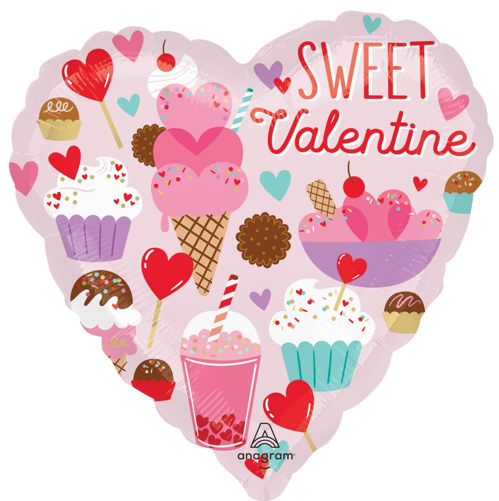 Standard Sweet Valentine Balloon