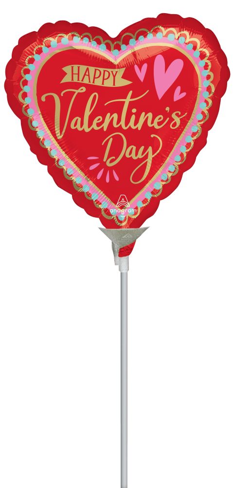 04" Happy Valentines Day Artistic Affection Balloon