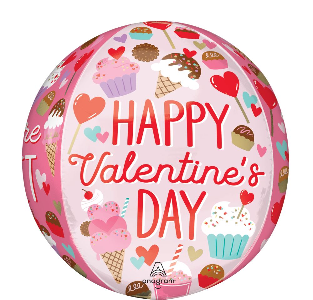 Orbz Sweet on You Valentine Balloon