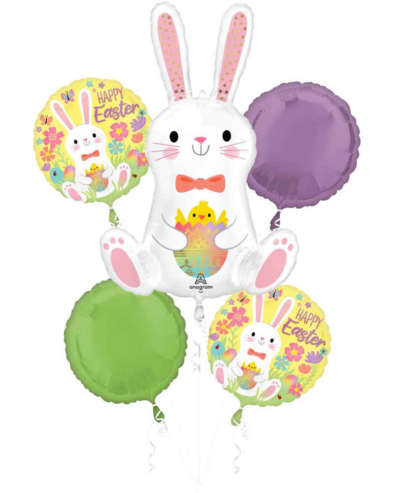 Bouquet Easter Bunny Love Balloon