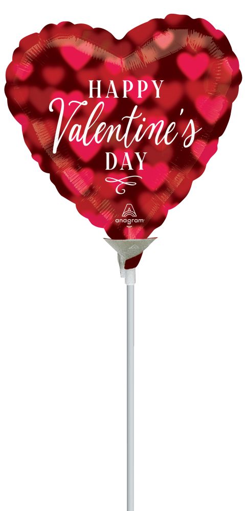 04" Happy Valentines Day Romantic Glow Balloon