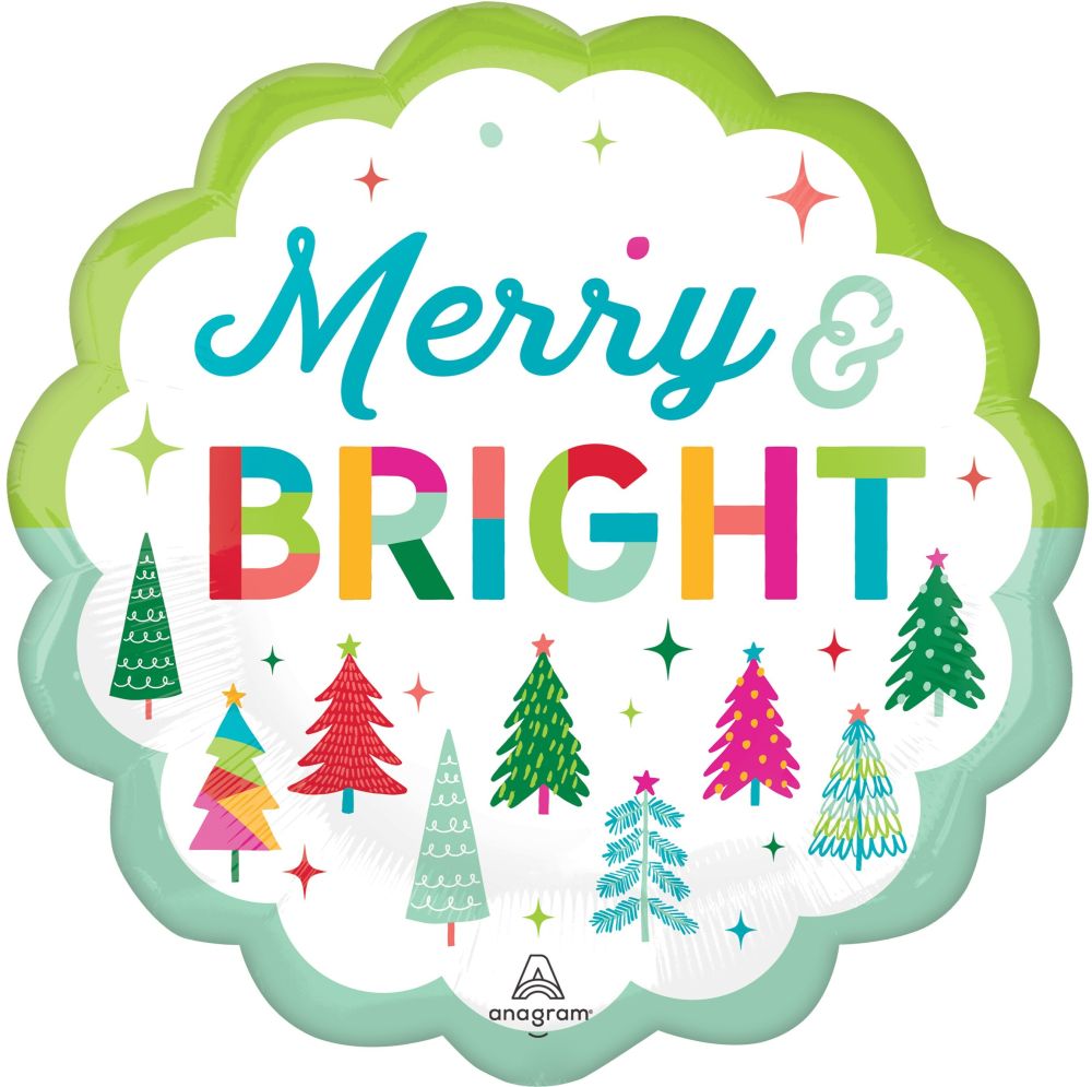 Jumbo Merry and Bright Balloon