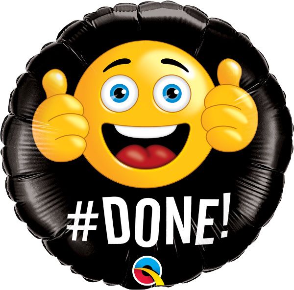 18" # Done (non-packaged) Balloon