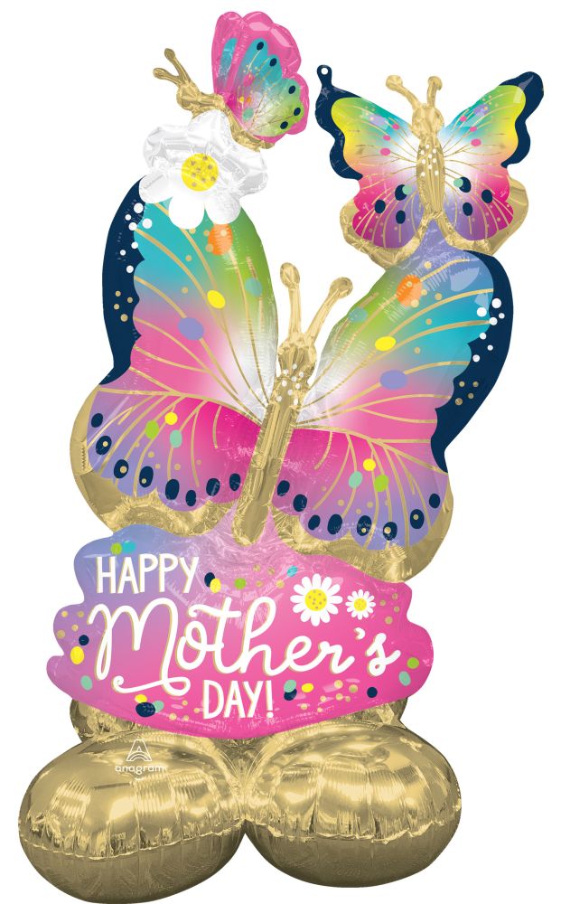 Airloonz Mother's Day Vibrant Flutters Balloon