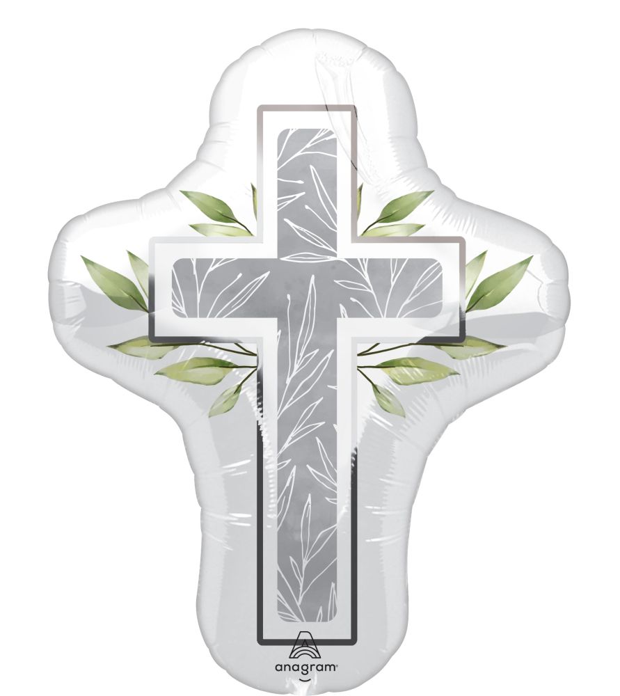 SuperShape Pearl First Communion Balloon