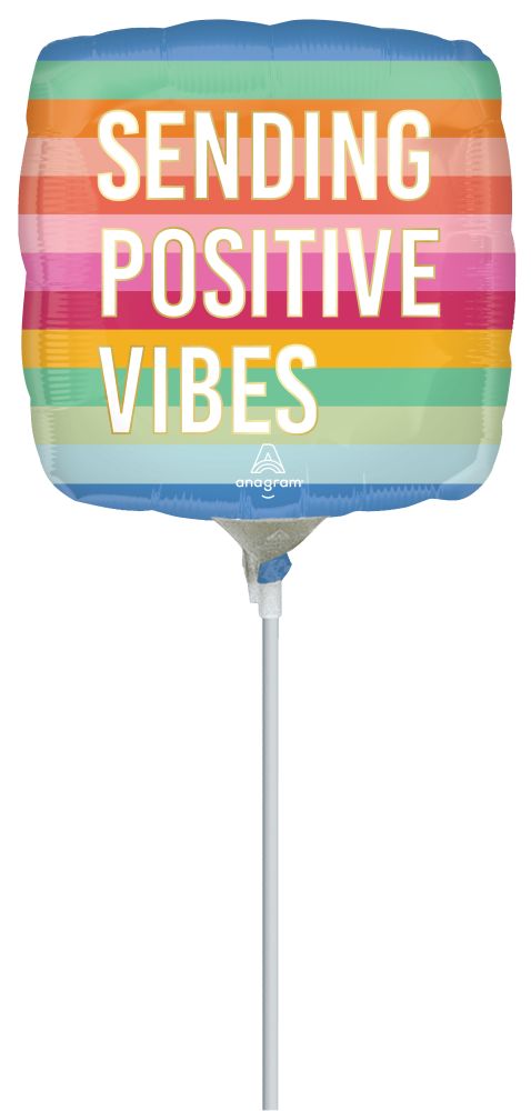 09" Positive Vibes Balloon