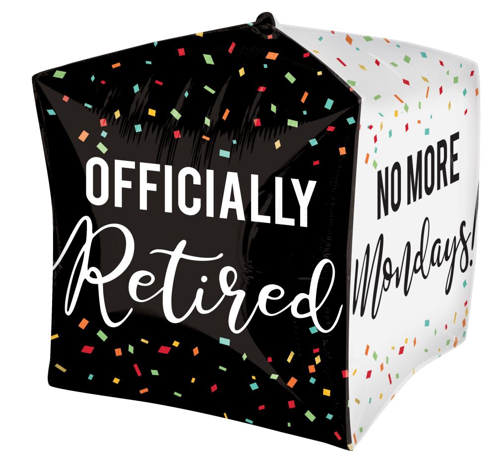 UltraShape Cubez Retirement Balloon