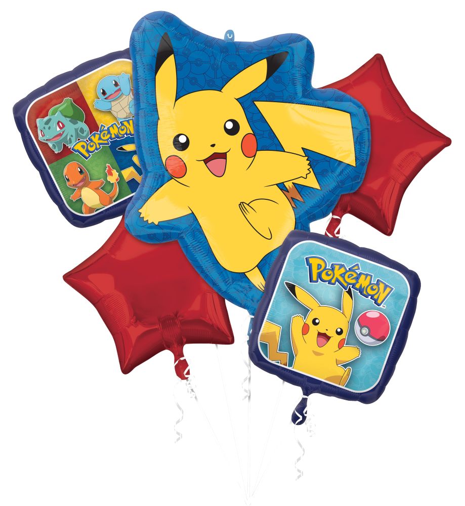 Balloon Bouquet Pokemon Pikachu