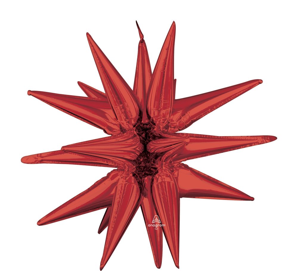 Magic Starburst 35" Red Balloon