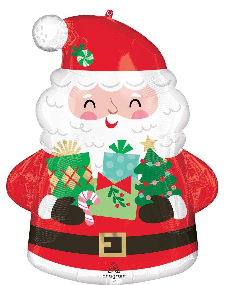 SuperShape Jolly Old Santa Balloon