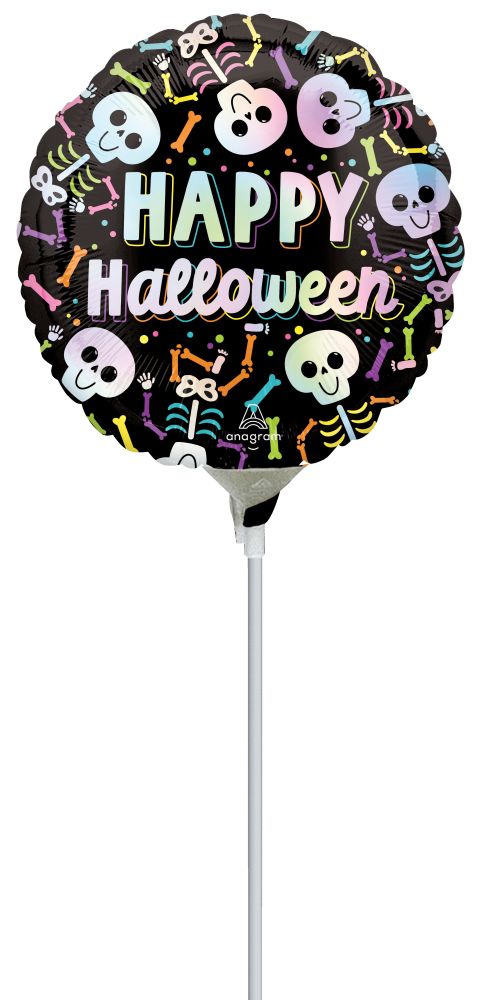 04" Bare Bones Halloween Balloon